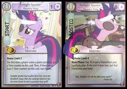 Size: 585x412 | Tagged: safe, enterplay, twilight sparkle, g4, ccg, future twilight, quantum leap (tv series), rocky horror picture show, sands of time