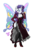 Size: 3300x5050 | Tagged: safe, artist:danmakuman, rarity, anthro, plantigrade anthro, g4, butterfly wings, cleavage, clothes, dress, female, fishnet stockings, garter belt, garters, glimmer wings, gossamer wings, high heels, simple background, skirt, skirt lift, socks, solo, stockings, thigh highs, transparent background, victorian, wings