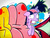 Size: 1600x1200 | Tagged: safe, artist:shinodage, twilight sparkle, g4, female, graffiti, solo, twilight snapple