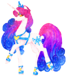 Size: 1788x2041 | Tagged: safe, artist:fountainstranger, idw, princess amore, crystal pony, pony, g4, my little pony: fiendship is magic, spoiler:comic, female, solo