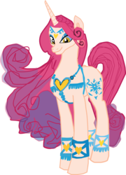 Size: 3341x4650 | Tagged: safe, artist:oceanrailroader, idw, princess amore, crystal pony, pony, g4, my little pony: fiendship is magic, spoiler:comic, female, solo