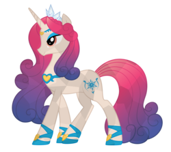 Size: 2700x2409 | Tagged: safe, artist:roze23, idw, princess amore, crystal pony, pony, unicorn, g4, journal of the two sisters, my little pony: fiendship is magic, spoiler:comic, female, high res, idw showified, simple background, solo, transparent background