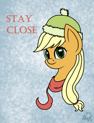 Size: 1024x1325 | Tagged: safe, artist:moonsolace, applejack, g4, female, solo