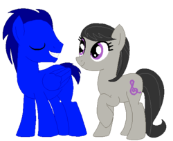 Size: 513x419 | Tagged: safe, artist:pinkieparty0613, artist:selenaede, octavia melody, g4, backwards cutie mark, male, ponified, request, simple background, sonic the hedgehog, sonic the hedgehog (series)