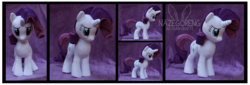 Size: 7094x2411 | Tagged: safe, artist:nazegoreng, rarity, g4, irl, photo, plushie, solo