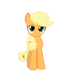 Size: 2880x2880 | Tagged: safe, applejack, g4, .svg available, female, high res, simple background, solo, svg, transparent background, vector