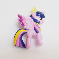 Size: 1000x1000 | Tagged: safe, twilight sparkle, alicorn, pony, g4, blind bag, bootleg, female, irl, photo, rainbow power, toy, twilight sparkle (alicorn)