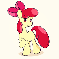 Size: 2000x2000 | Tagged: safe, artist:turtlefarminguy, apple bloom, g4, female, high res, pose, solo