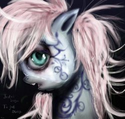 Size: 500x476 | Tagged: safe, artist:klalaskaxd, oc, ponified, sala samobójców, sylwia, the suicide room