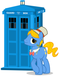 Size: 780x1000 | Tagged: dead source, safe, artist:theevilflashanimator, doctor whooves, time turner, earth pony, pony, g4, celery, crossover, doctor who, fifth doctor, hat, male, peter davison, ponified, simple background, stallion, tardis, the doctor, transparent background, vector