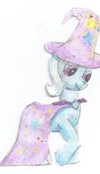 Size: 556x964 | Tagged: safe, artist:maxayson, trixie, pony, unicorn, g4, female, mare, solo, traditional art