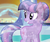 Size: 623x523 | Tagged: safe, screencap, twilight sparkle, crystal pony, pony, unicorn, g4, my little pony: friendship is magic, the crystal empire, alternate hairstyle, cropped, crystallized, female, grin, looking back, mare, outfit catalog, smiling, solo, unicorn twilight