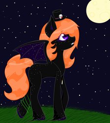 Size: 845x945 | Tagged: safe, artist:missitofu, oc, oc only, bat pony, pony, commission