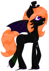 Size: 739x1082 | Tagged: safe, artist:missitofu, oc, oc only, bat pony, pony, commission