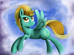 Size: 1800x1347 | Tagged: safe, artist:gusteaureeze, lightning dust, pony, g4, female, solo