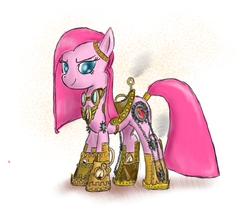 Size: 1520x1333 | Tagged: safe, artist:peperoger, pinkie pie, g4, female, pinkamena diane pie, solo, steampunk