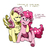 Size: 785x852 | Tagged: safe, artist:stealthnacho, fluttershy, pinkie pie, g4, drunk, drunkershy