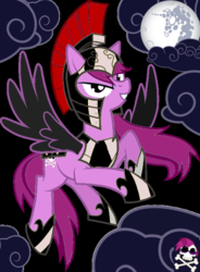 Size: 400x543 | Tagged: safe, oc, oc only, oc:soulless pinkamena, armor, fantasy class, knight, solo, warrior
