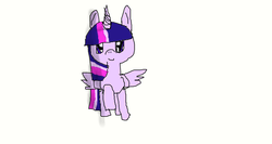 Size: 920x491 | Tagged: safe, artist:bulbaderp, twilight sparkle, alicorn, pony, g4, female, mare, simple background, solo, twilight sparkle (alicorn)