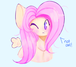 Size: 662x585 | Tagged: safe, artist:fisheon, fluttershy, g4, female, solo