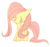 Size: 605x569 | Tagged: safe, artist:memoneo, fluttershy, pegasus, pony, g4, female, simple background, solo, transparent background