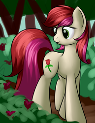 Size: 3825x4950 | Tagged: safe, artist:grennadder, roseluck, earth pony, pony, g4, female, mare, solo