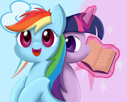 Size: 2456x1976 | Tagged: safe, artist:kinakomochi, rainbow dash, twilight sparkle, g4, female, lesbian, ship:twidash, shipping