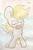 Size: 675x1021 | Tagged: safe, artist:slightlyshade, derpy hooves, pegasus, pony, g4, cookie, female, food, mare, solo, traditional art