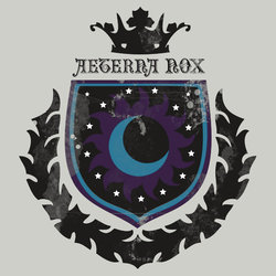Size: 550x550 | Tagged: safe, artist:dfragrance, clothes, coat of arms, gray background, heraldry, latin, merchandise, motto, new lunar republic, redbubble, shirt, simple background, sticker