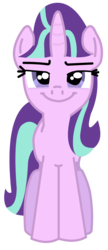 Size: 1189x2764 | Tagged: safe, starlight glimmer, pony, unicorn, g4, the cutie map, female, s5 starlight, simple background, smug, smuglight glimmer, solo, trace, transparent background