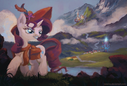 Size: 3000x2034 | Tagged: safe, artist:lukeine, rarity, g4, canterlot, female, high res, solo, twilight's castle
