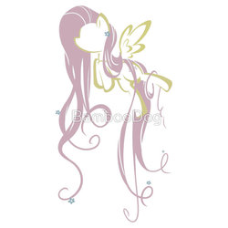 Size: 550x550 | Tagged: safe, artist:bamboodog, fluttershy, g4, clothes, female, iphone case, merchandise, redbubble, shirt, solo, sticker