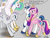 Size: 2000x1500 | Tagged: safe, artist:silfoe, princess cadance, princess celestia, shining armor, twilight velvet, alicorn, pony, unicorn, royal sketchbook, g4, dialogue, female, grin, looking at each other, male, mare, open mouth, sketch, smiling, stallion, wide eyes