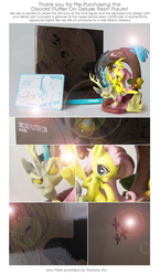 Size: 927x1596 | Tagged: safe, artist:sambragg, discord, fluttershy, g4, figure, lens flare, merchandise, welovefine