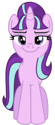 Size: 1661x3778 | Tagged: safe, artist:partypievt, starlight glimmer, pony, unicorn, g4, season 5, the cutie map, antagonist, female, front view, looking at you, mare, s5 starlight, simple background, smug, smug smile, smuglight glimmer, solo, transparent background, vector