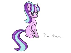 Size: 2048x1536 | Tagged: safe, artist:fiona brown, starlight glimmer, g4, season 5, the cutie map, antagonist, female, s5 starlight, sitting, solo