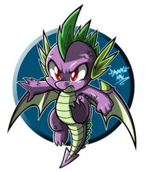 Size: 1794x2100 | Tagged: safe, artist:danmakuman, spike, g4, awesome in hindsight, badass, berserk spike, heartwarming in hindsight, hilarious in hindsight, male, simple background, solo, spike can fly, transparent background, winged spike, wings