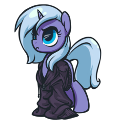 Size: 1280x1334 | Tagged: safe, artist:inlucidreverie, princess luna, pony, g4, clothes, cute, female, filly, hoodie, simple background, solo, transparent background, wings, woona