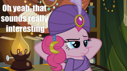 Size: 600x338 | Tagged: safe, screencap, pinkie pie, g4, female, image macro, meme, solo