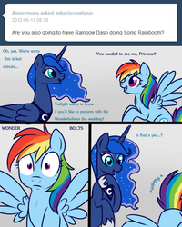 Size: 500x625 | Tagged: safe, artist:lulubell, princess luna, rainbow dash, ask princess luna, g4, ask, faint, tumblr, wingboner