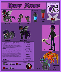 Size: 5072x6000 | Tagged: safe, artist:8darknesss8, oc, oc only, oc:windy shade, bat pony, changeling, equestria girls, g4, absurd resolution, male, reference sheet, stallion