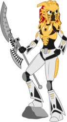 Size: 3723x6808 | Tagged: safe, artist:shadyhorseman, sunset shimmer, equestria girls, g4, bionicle, crossover, kanohi avohkii, lego, simple background, takanuva, toafied, transparent background