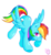 Size: 1087x1180 | Tagged: safe, artist:shadowhulk, rainbow dash, g4, female, simple background, solo, transparent background