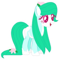 Size: 419x414 | Tagged: safe, artist:lexiangelo12, oc, oc only, oc:lotus mayflower blossom, earth pony, pony, cute, female, flower, solo