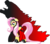 Size: 7000x6190 | Tagged: safe, artist:rexpony, fluttershy, kaiju, g4, absurd resolution, armor, crossover, female, godzilla, godzilla (monsterverse), godzilla (series), godzilla 2014, godzillashy, simple background, solo, transparent background, vector