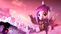 Size: 1280x719 | Tagged: safe, artist:kawathestaar, oc, oc only, oc:silent song, bird, parrot, cute, solo