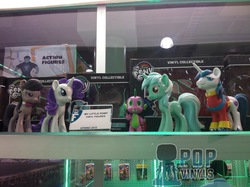 Size: 960x717 | Tagged: safe, lyra heartstrings, octavia melody, rarity, shining armor, spike, g4, funko, toy, toy fair 2015