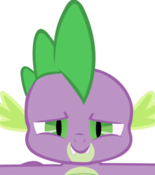 Size: 532x601 | Tagged: safe, artist:comfydove, spike, g4, cute, hug, looking at you, male, simple background, solo, spikabetes, transparent background, vector