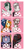 Size: 1630x3456 | Tagged: safe, artist:dracojayproduct, oc, oc only, oc:caroline, oc:eschar, oc:pierson, oc:reginald whitmane, oc:titus, oc:willow, minotaur, pony, food, marshmallow, valentine's day