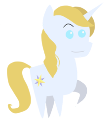 Size: 399x465 | Tagged: safe, artist:stagetechyart, prince blueblood, pony, unicorn, g4, chibi, happy, male, pointy ponies, prince bluebetes, raised hoof, simple background, smiling, solo, transparent background